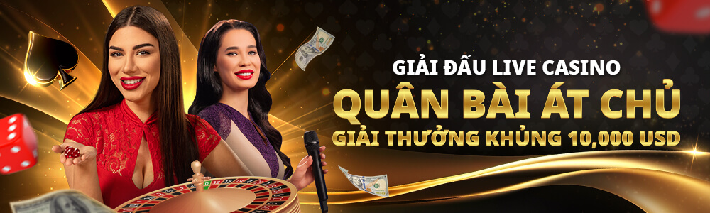 Live Casino House: Tham gia giải đấu rinh thưởng 10,000USD