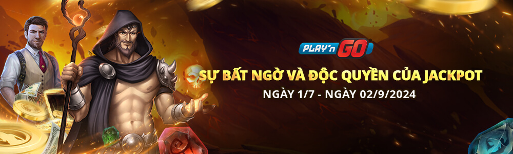 Trúng jackpot 422 Triệu VND khi quay slot Play n’ GO